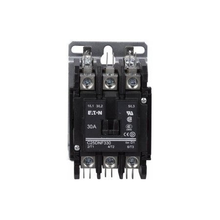 Eaton Definite Purpose Contactors 3P 30A 24V EA C25DNF330T